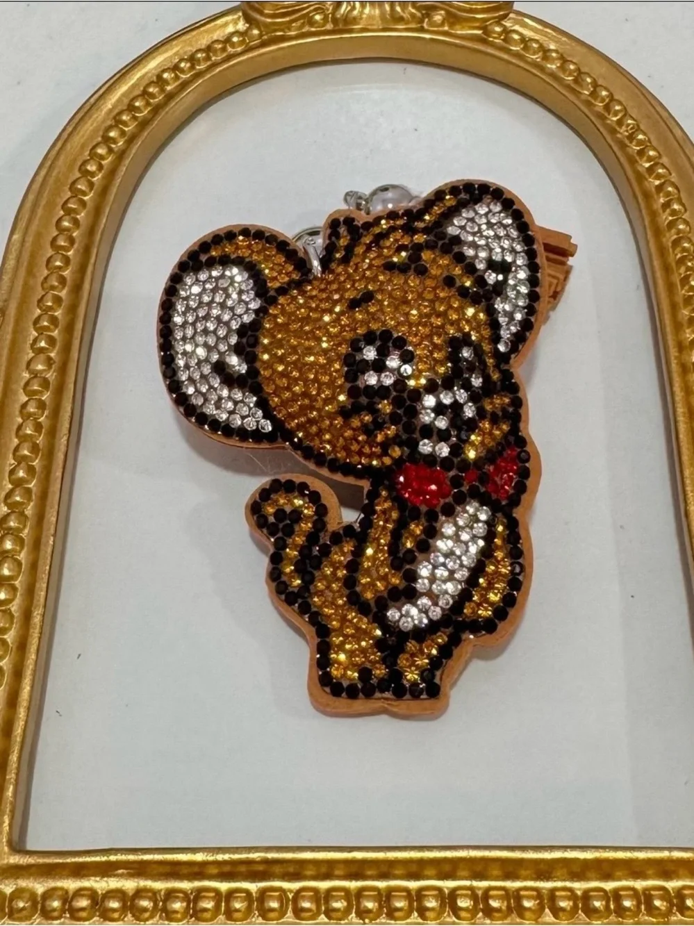 New Rhinestone Jerry Keychain